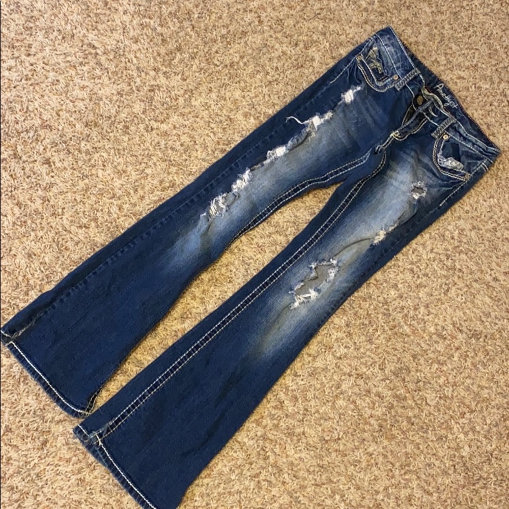 Amethyst brand distressed jeans size 3